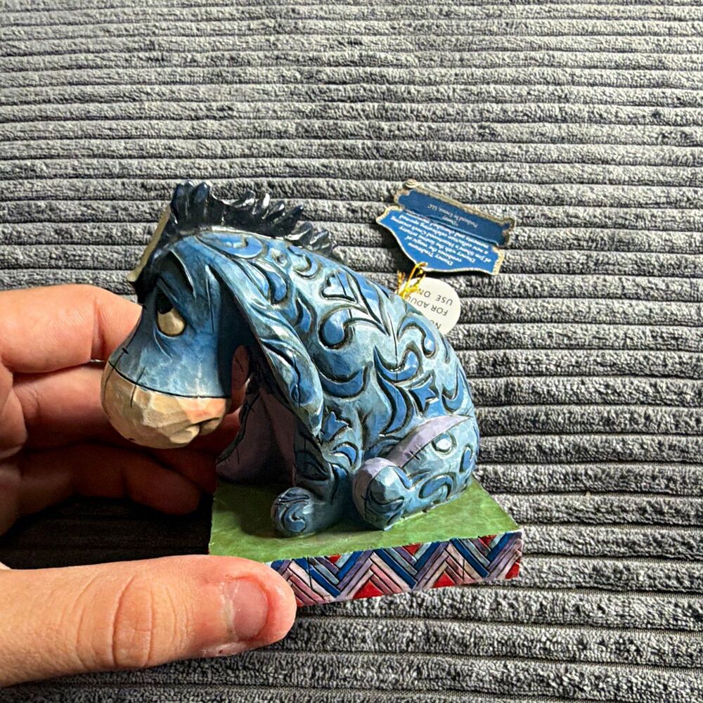 Disney Traditions Eeyore Figurine 3" Winnie the Pooh Disney Jim Shore Enesco